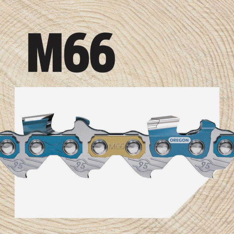 Oregon M66 SpeedCut Saw Chain for 16 in. Bar - 66 Drive Links - fits Echo, Husqvarna and Jonsered, Craftsman, Makita and others