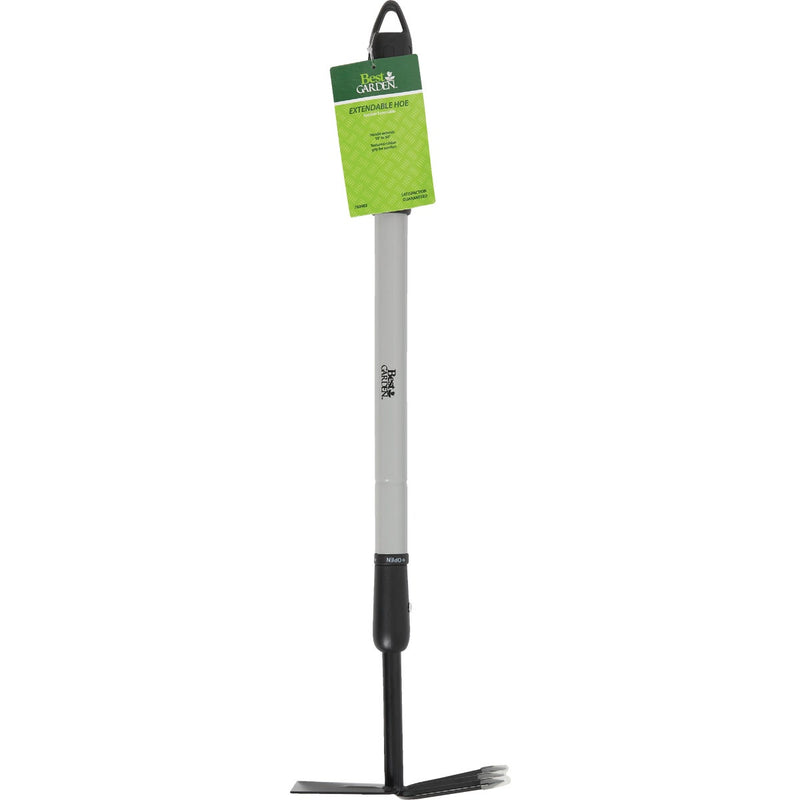 Best Garden 18 In. To 32 In. Extendable Steel Handle Hoe