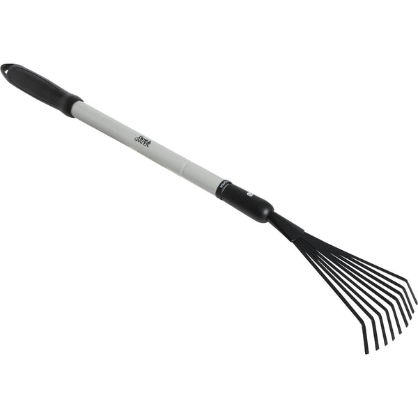 Best Garden Extendable Handle 5.5 In. Steel Shrub Rake (9-Tine)