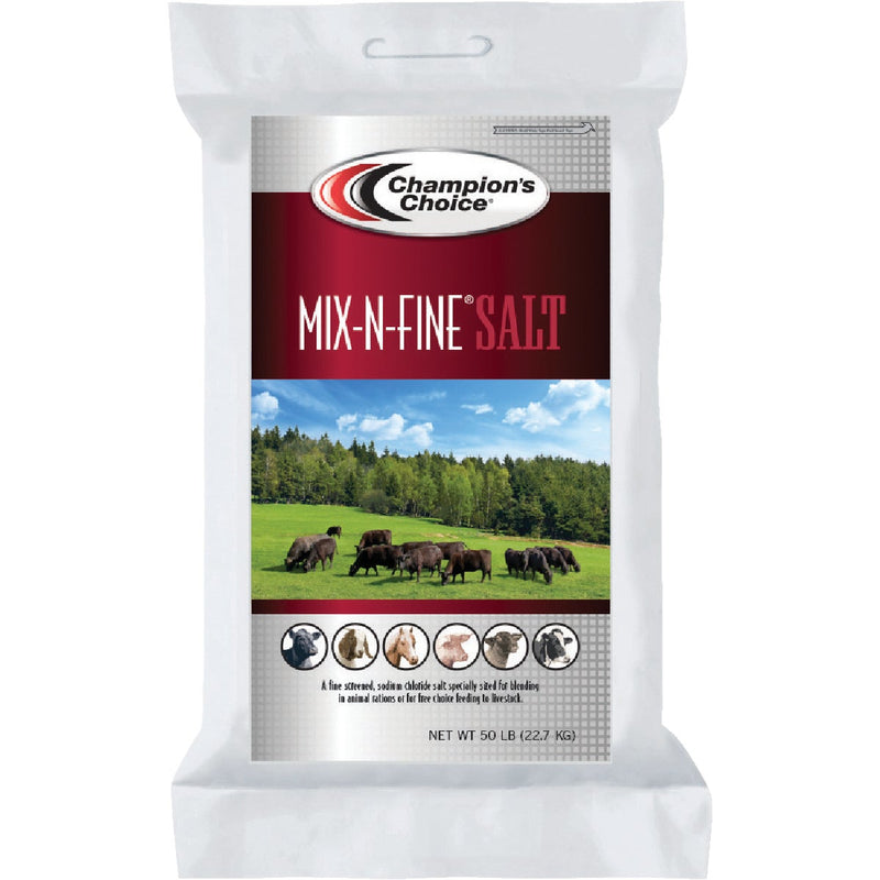 Champions Choice Mix-N-Fine 50 Lb. 100% Purity Salt