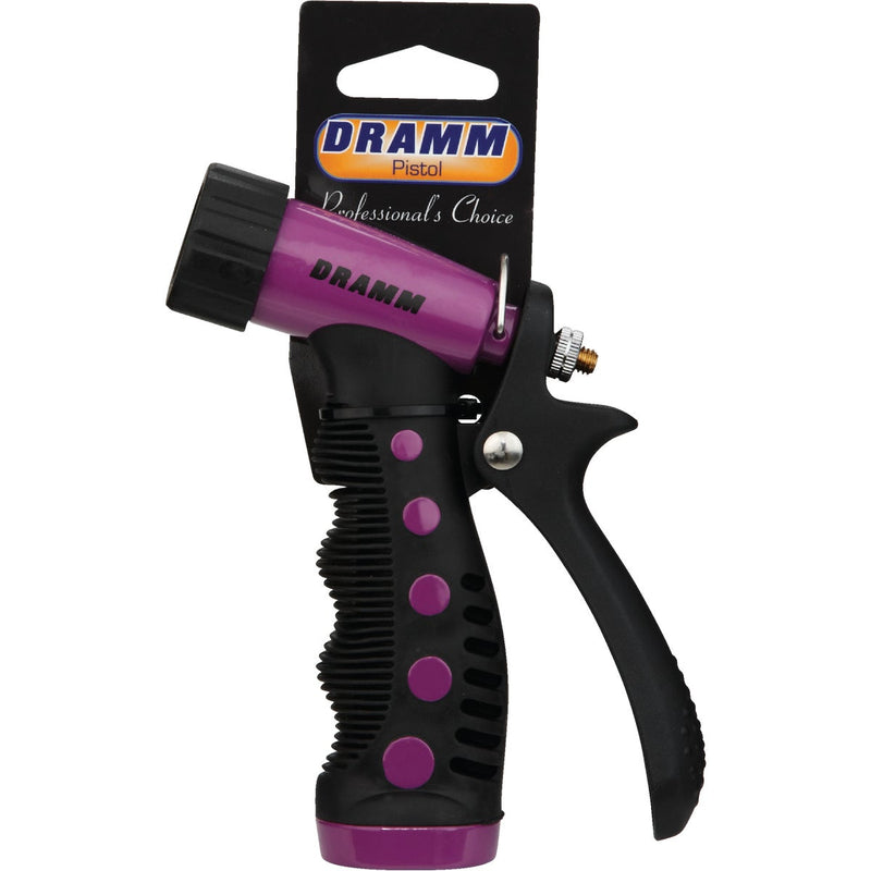 Dramm Heavy-Duty Metal Pistol Nozzle, Berry