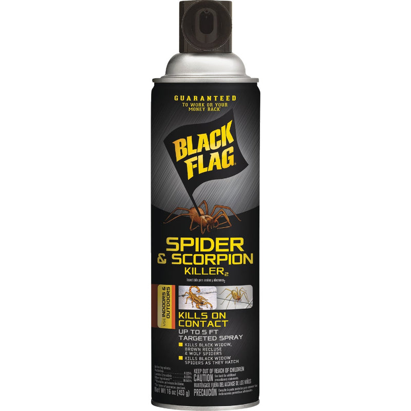 Black Flag 16 Oz. Aerosol Spray Spider & Scorpion Killer