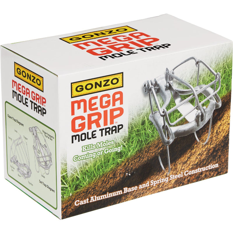 Gonzo Mega Grip Mole Trap