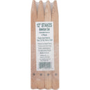 Madison Mill 12 In. Oak Wood Plant Stake (4-Pack)
