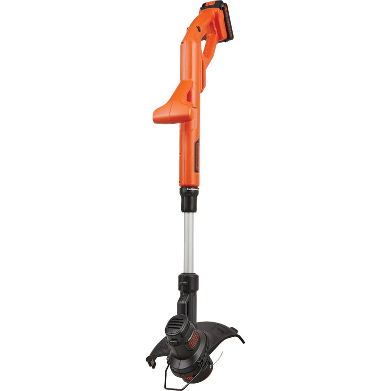 Black & Decker 20V MAX 10 In. Lithium Ion Straight Cordless String Trimmer/Edger