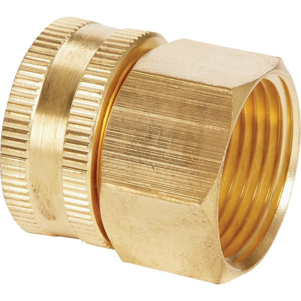 Best Garden 3/4 In. FHT x 3/4 In FPT Brass Swivel Hose Connector