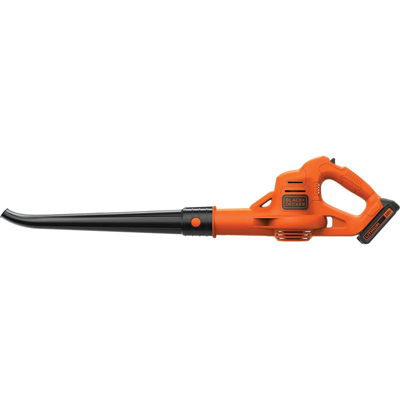 Black & Decker 130 MPH 80 CFM 20V MAX Lithium-Ion Cordless Blower