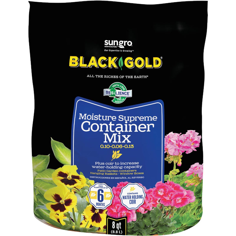 Black Gold Moisture Supreme 8 Qt. 6 Lb. Container Potting Soil Mix