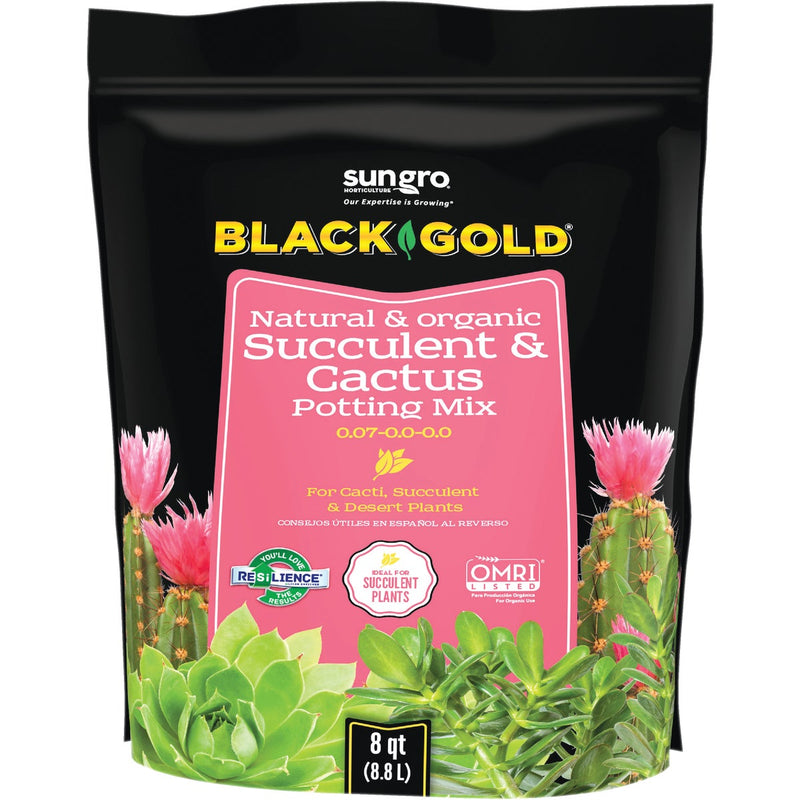 Black Gold 8 Qt. 8.3 Lb. Fast Draining Cactus Mix Potting Soil Mix