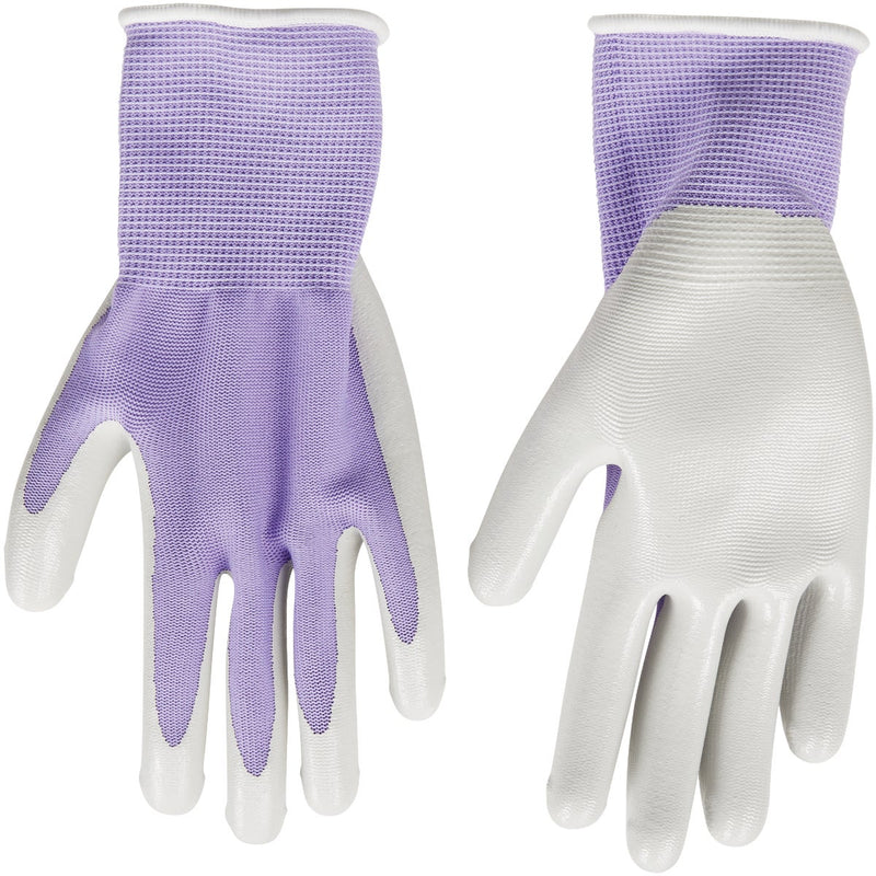 Best Garden Accent Women's 1 Size Fits All Nitrile Coated Garden Glove