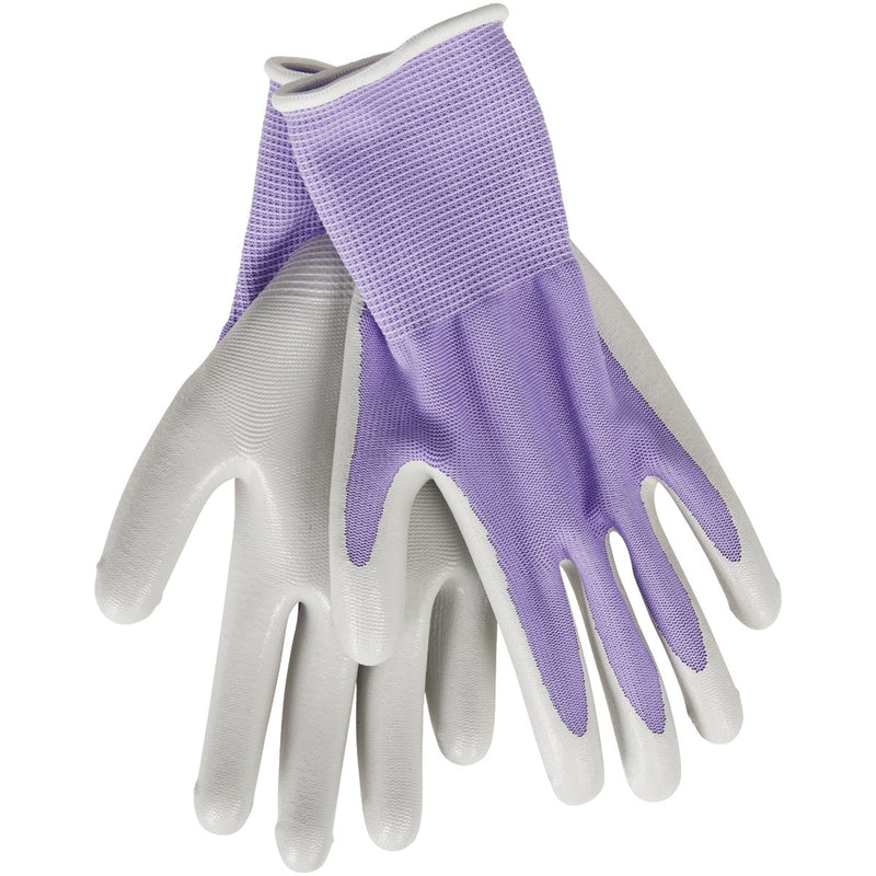 Best Garden Accent Women's 1 Size Fits All Nitrile Coated Garden Glove