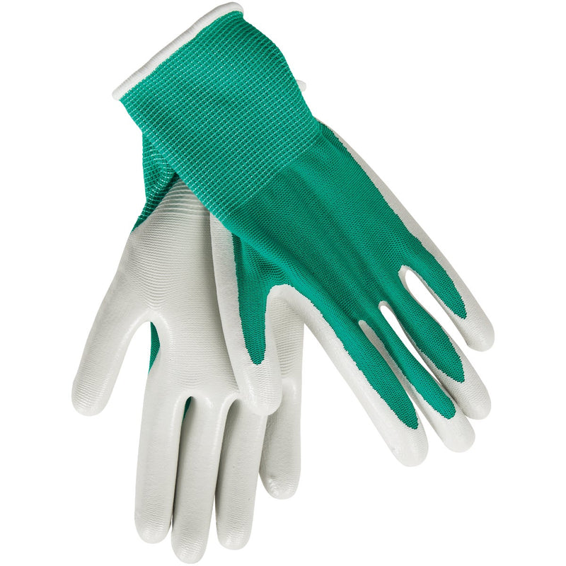 Best Garden Accent Women's 1 Size Fits All Nitrile Coated Garden Glove