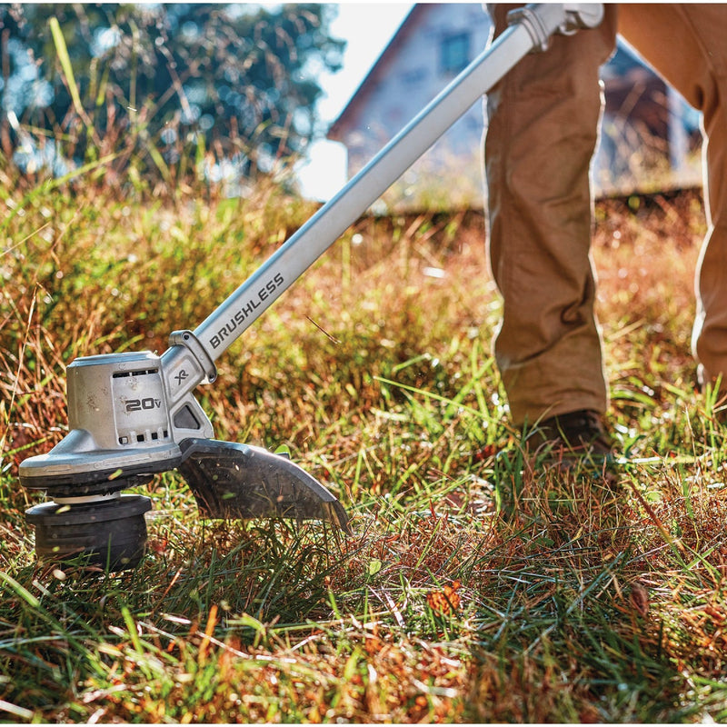 DEWALT 20V MAX Brushless Folding Cordless String Trimmer Kit with 5.0 Ah Battery & Charger