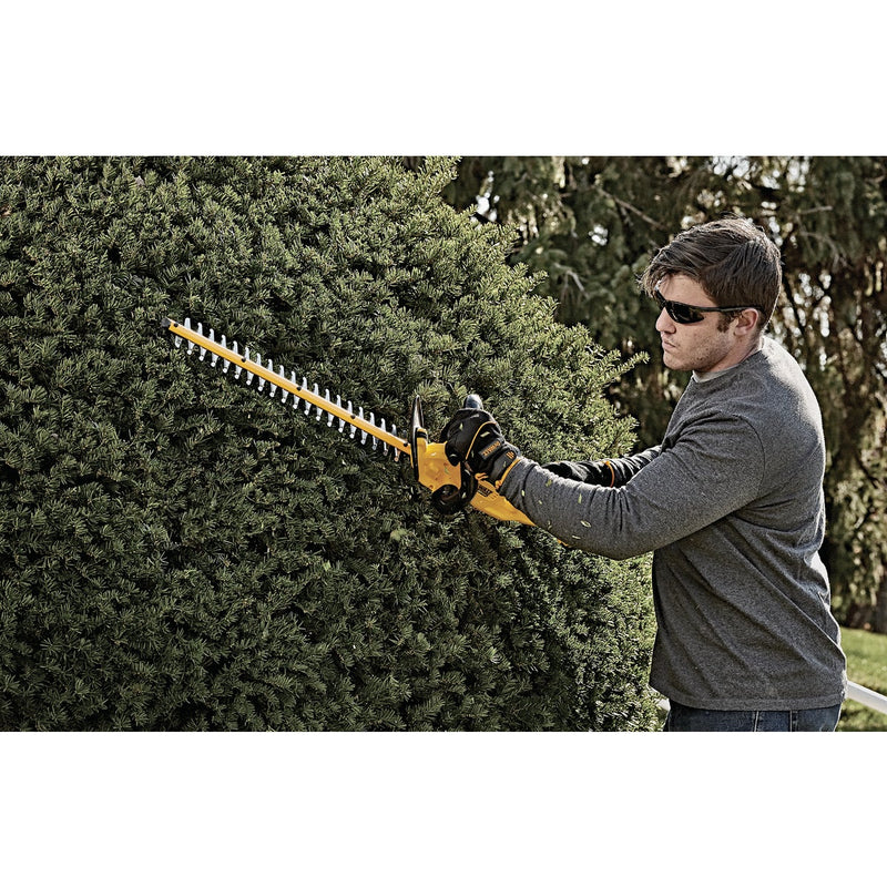 DEWALT 20V MAX Cordless Hedge Trimmer Kit with 5.0 Ah Battery & Charger