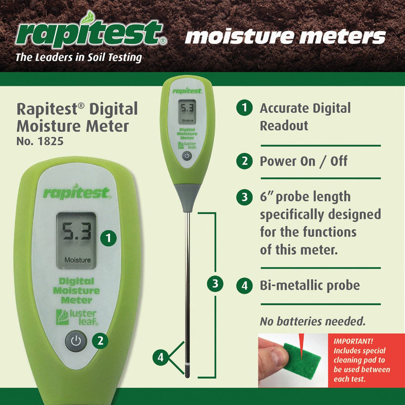 Rapitest Digital Moisture Meter