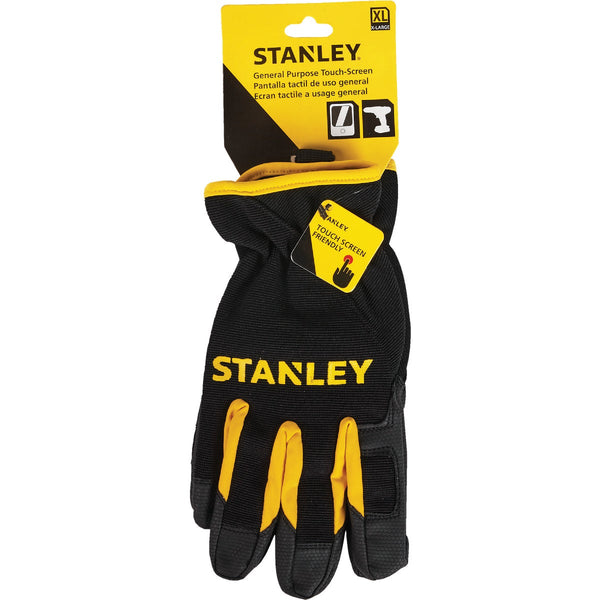 Stanley Men's XL Synthetic Fabric Touch Screen High Performance Glove