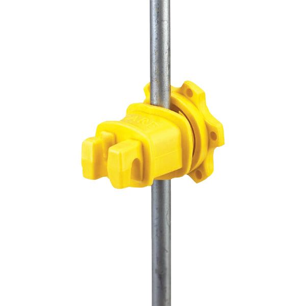 Dare Screw-On Yellow Polythylene Electric Fence Insulator (25-Pack)