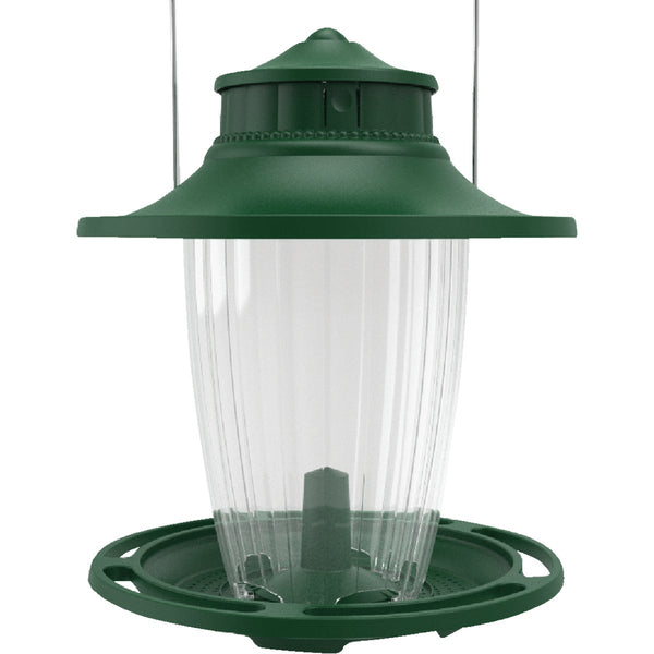 Stokes Select SureFill No Spill Green Plastic 3.8 Lb. Capacity Lantern Bird Feeder