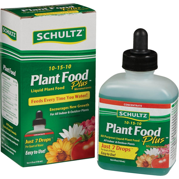 Schultz 4 Oz. Concentrate 10-15-10 Liquid Plant Food Plus