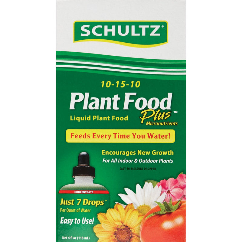 Schultz 4 Oz. Concentrate 10-15-10 Liquid Plant Food Plus