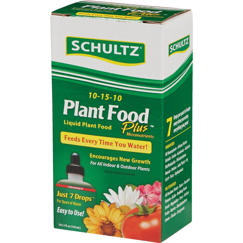 Schultz 4 Oz. Concentrate 10-15-10 Liquid Plant Food Plus