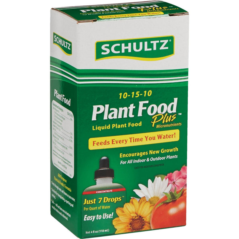 Schultz 4 Oz. Concentrate 10-15-10 Liquid Plant Food Plus