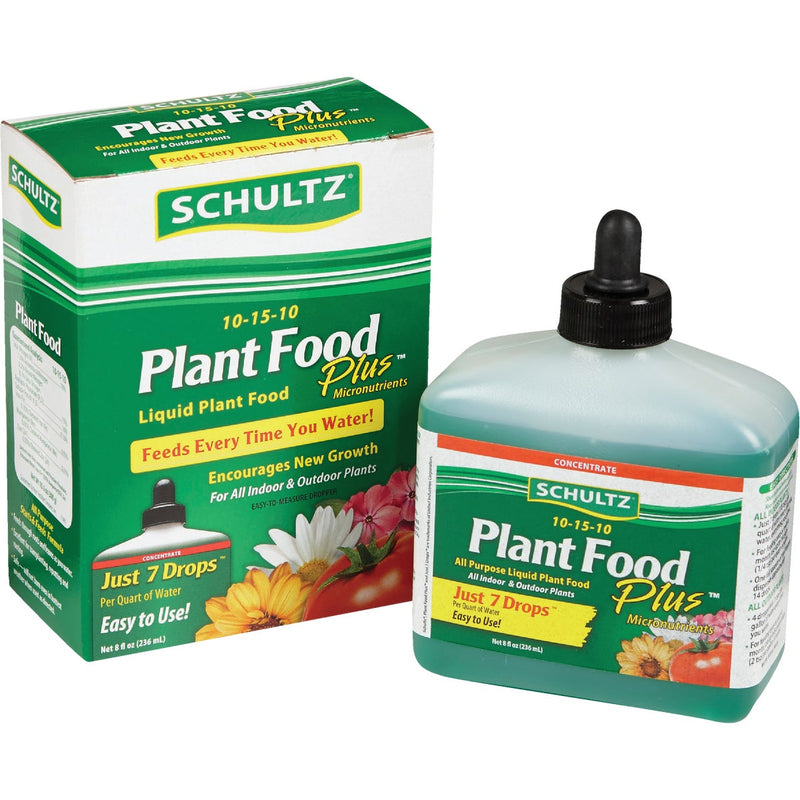 Schultz 8 Oz. Concentrate 10-15-10 Liquid Plant Food Plus