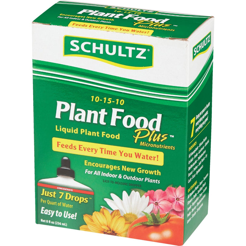 Schultz 8 Oz. Concentrate 10-15-10 Liquid Plant Food Plus