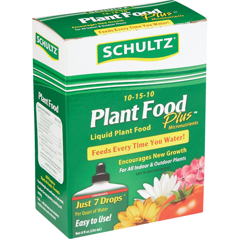 Schultz 8 Oz. Concentrate 10-15-10 Liquid Plant Food Plus