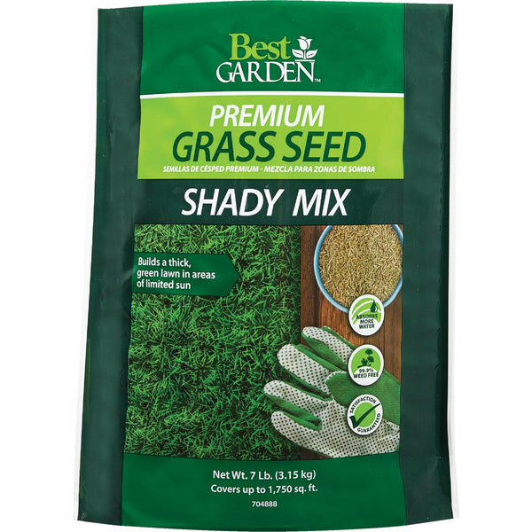 Best Garden 7 Lb. 1750 Sq. Ft. Coverage Shady Grass Seed