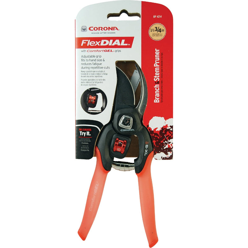 Corona FlexDial 8 In. ComfortGel Bypass Pruner