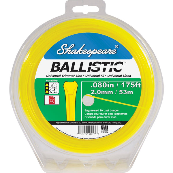 Shakespeare Ballistic 0.080 In.x 175 Ft. Universal Trimmer Line