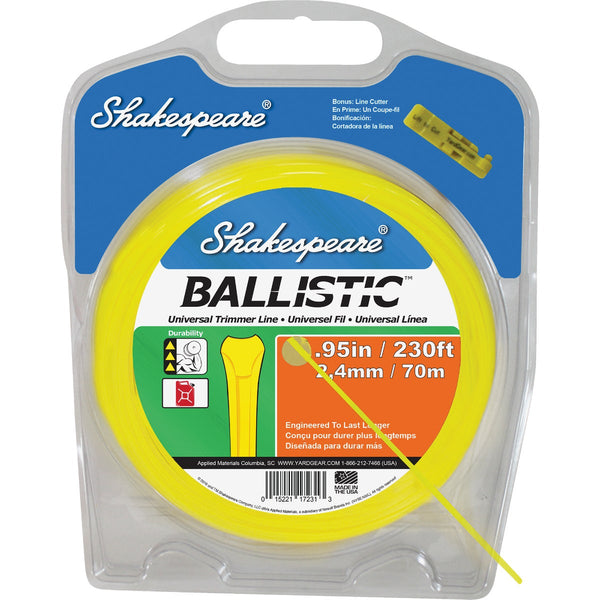 Shakespeare Ballistic 0.095 In.x 230 Ft. Universal Trimmer Line