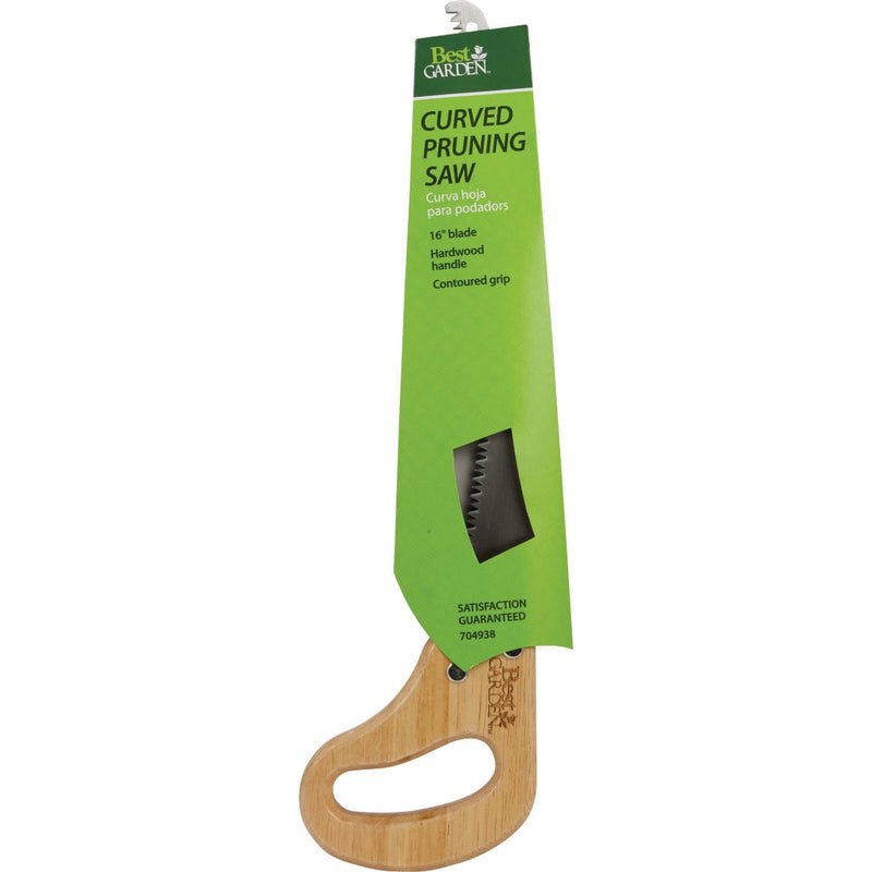 Best Garden 16 In. Loop Handle Curved Pruning Saw