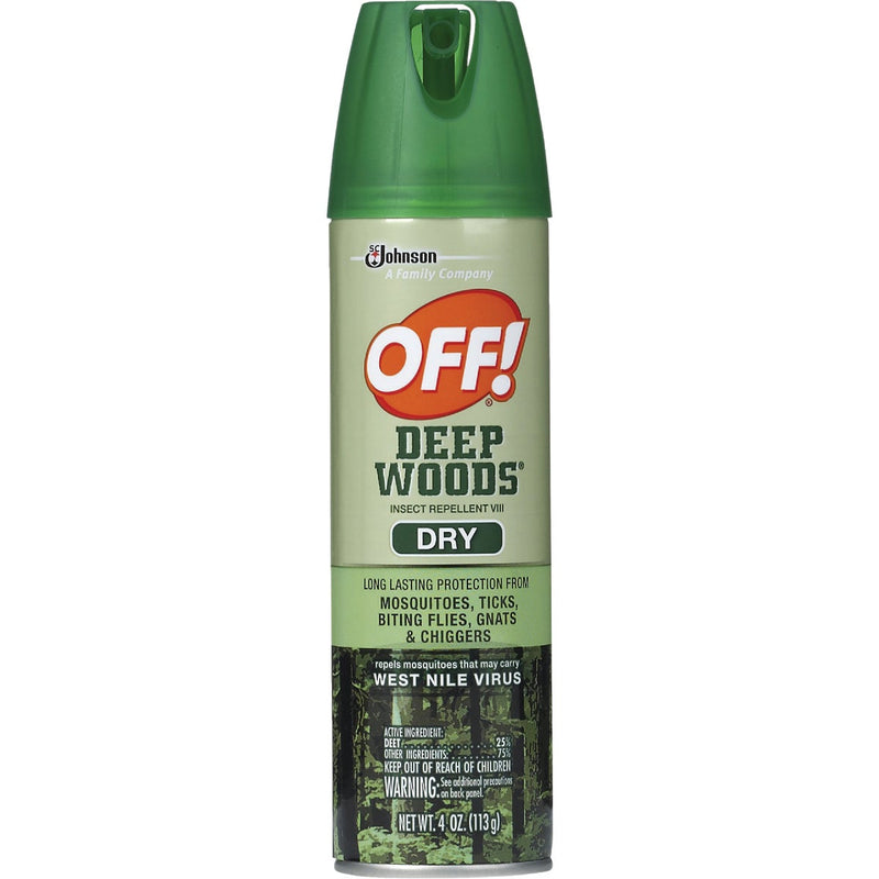 OFF! Deep Woods 4 Oz. Dry Insect Repellent Aerosol Spray