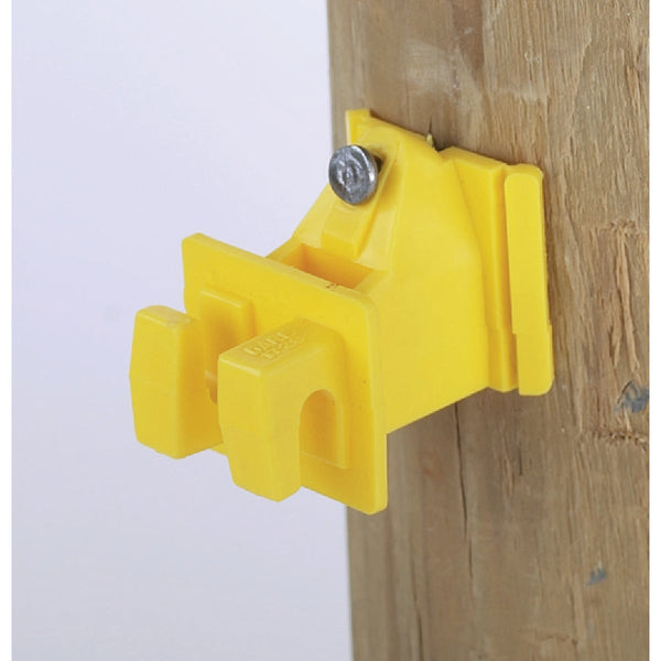 Dare Snug Snap-In Yellow Polyethylene Electric Fence Insulator (25-Pack)