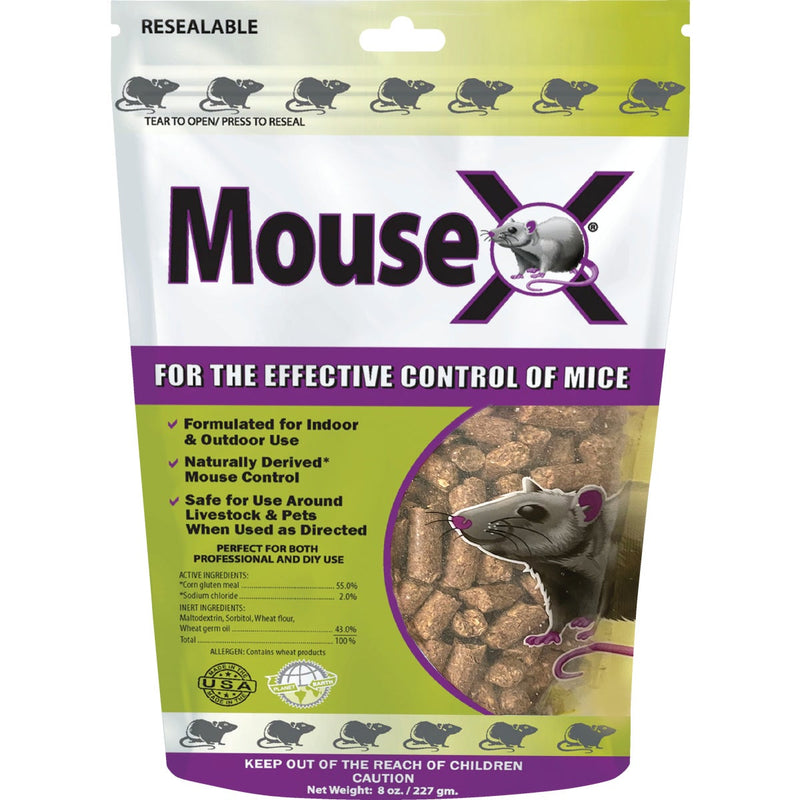 MouseX Pellet Mouse Killer, 8 Oz.