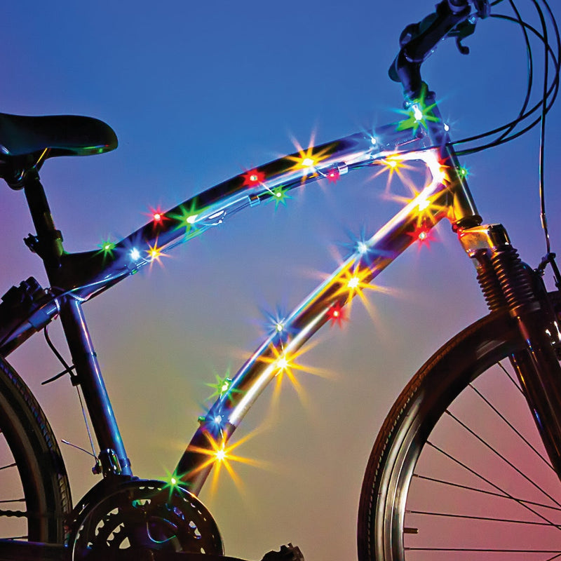 Cosmicbrightz LED Multi-Color Bicycle Light