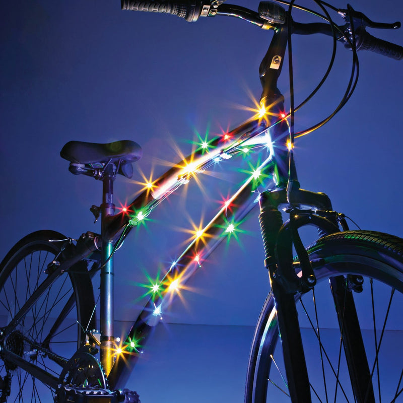 Cosmicbrightz LED Multi-Color Bicycle Light