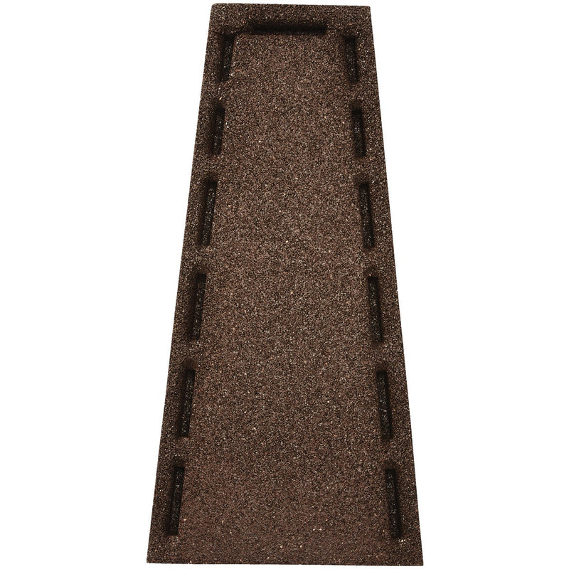 GroundSmart Brown Rubber Splash Block