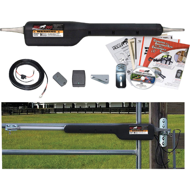 Mighty Mule MM371W 16 Ft. 550 Lb. Smart Single Gate Opener Kit