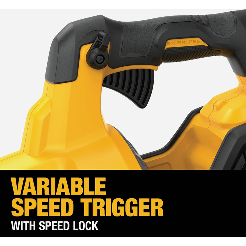 DEWALT FLEXVOLT 60V MAX Brushless Handheld Axial Cordless Blower Kit with FLEXVOLT 9.0 Ah Battery & Charger