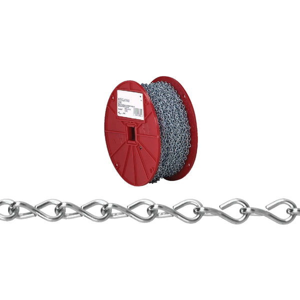 Campbell #12 100 Ft. Zinc-Plated Low-Carbon Steel Coil Chain