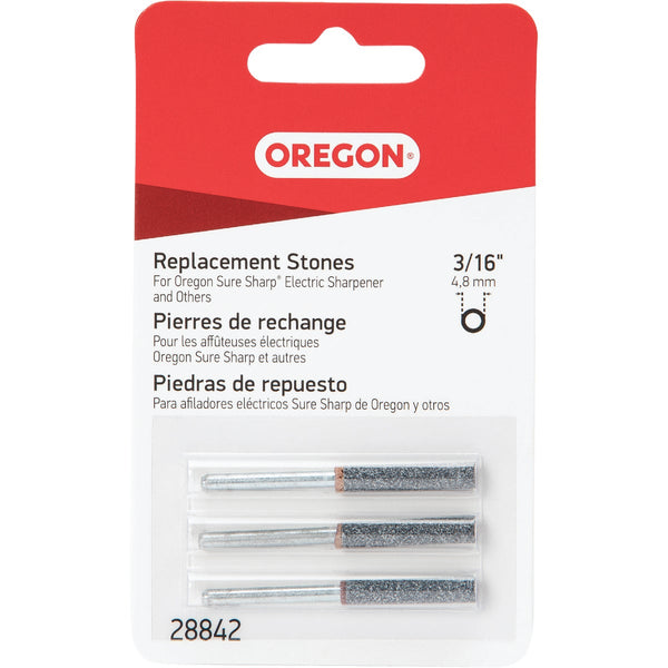 Oregon 3/16 In. Replacement Grinding Stones (3-Count)