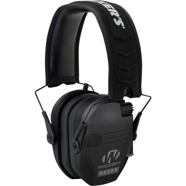 Walker's Razor Series Black Electronic Earmuffs