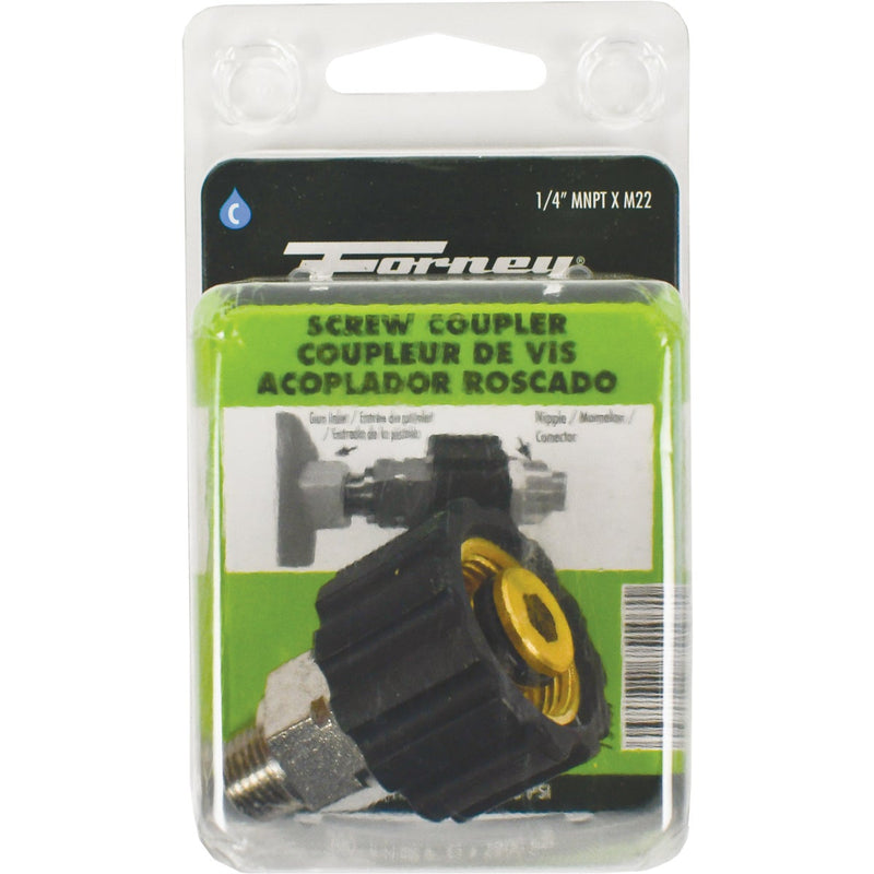 Forney M22F x 1/4 In. Male Screw Pressure Washer Coupling