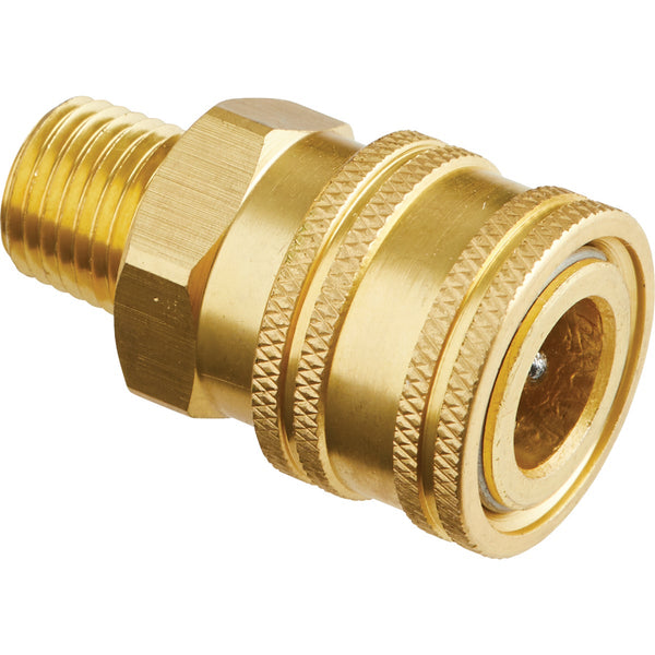 Forney 1/4 In. Male Quick Coupler Pressure Washer Socket