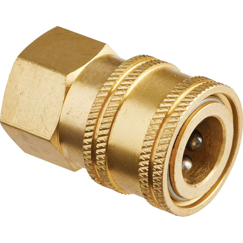 Forney 1/4 In. Female Quick Coupler Pressure Washer Socket