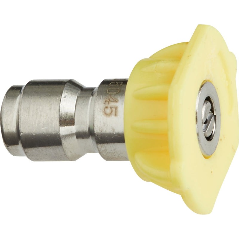 Forney Quick Connect 4.5mm 15 Deg. Yellow Pressure Washer Spray Tip