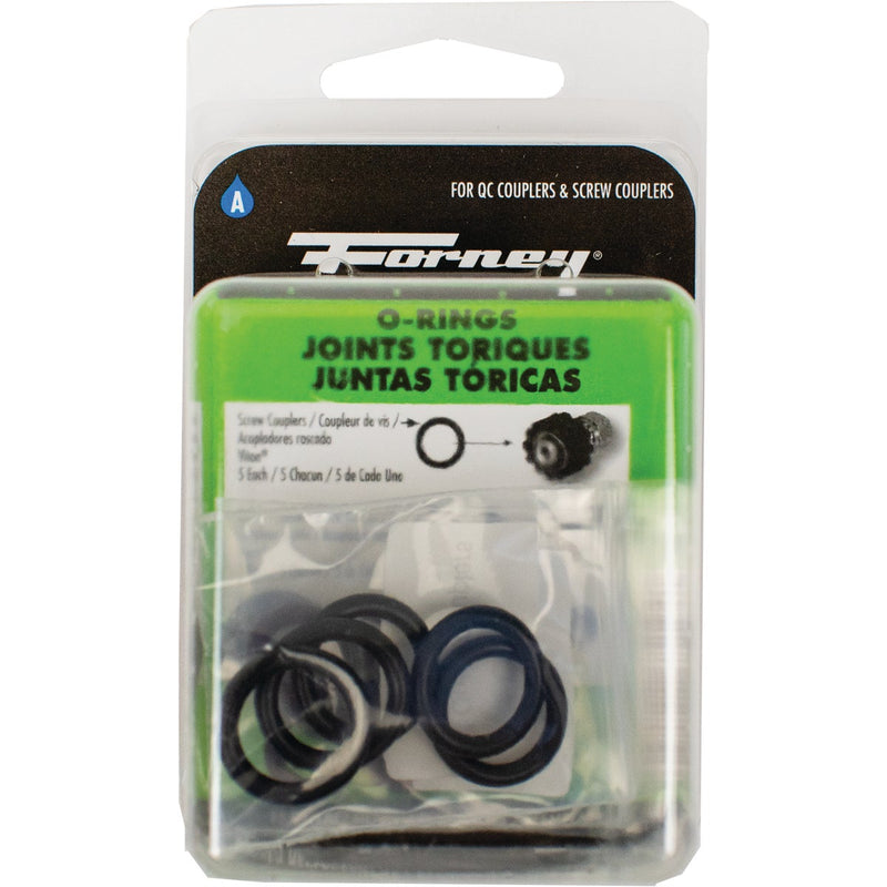 Forney Quick Coupler & Screw Coupler Pressure Washer O-Ring (15-Piece)